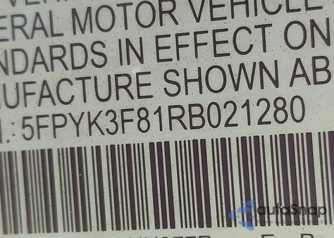 2024 Honda Ridgeline Black Edition from USA, damaged, VIN 5FPYK3F81RB021280